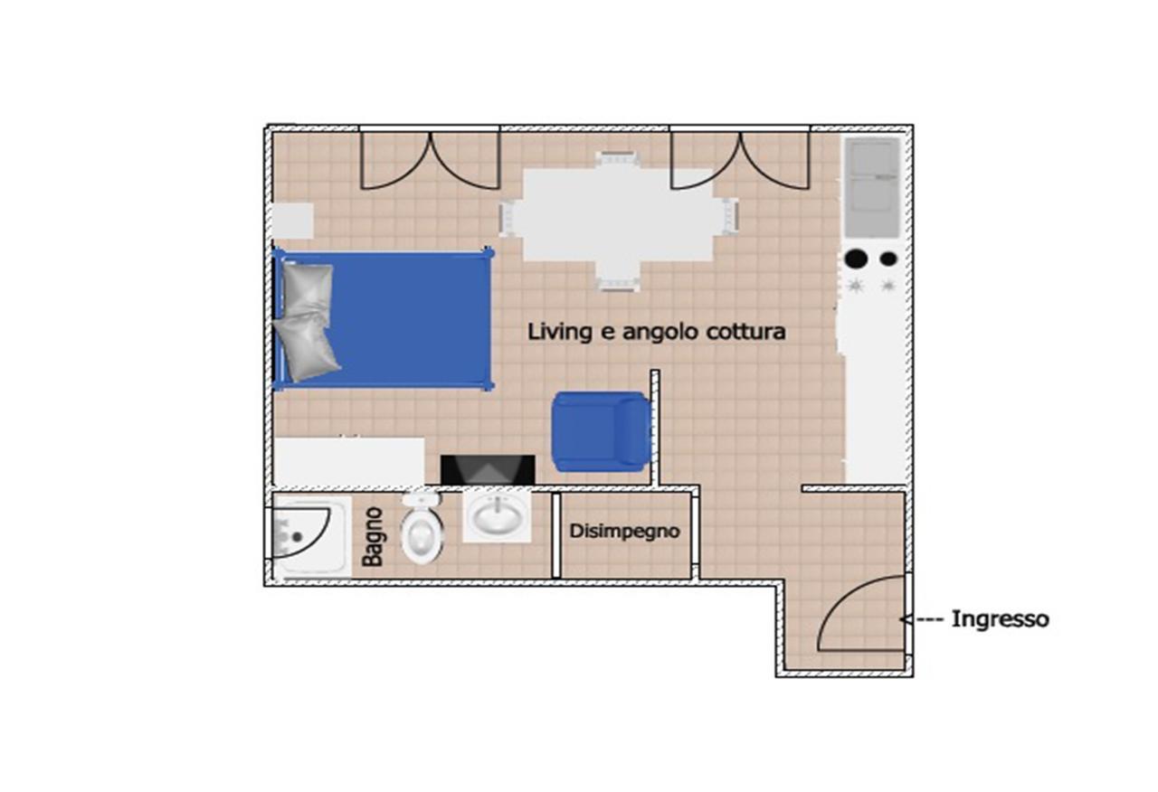 Residence Colibri Family & Bike Loano Zimmer foto