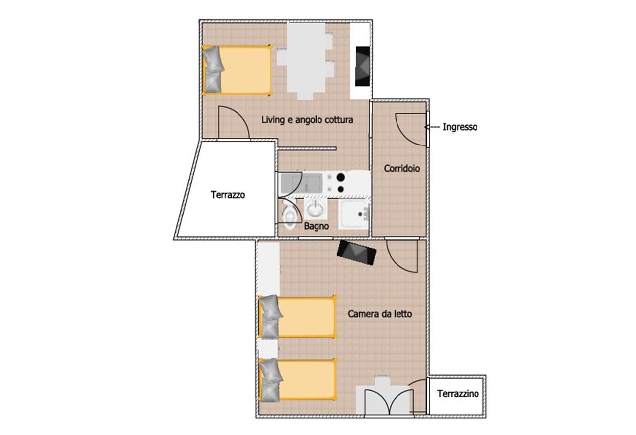 Residence Colibri Family & Bike Loano Zimmer foto